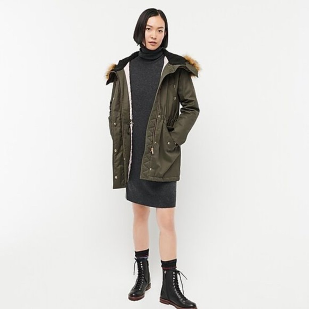 J. Crew Perfect Winter Parka NWOT